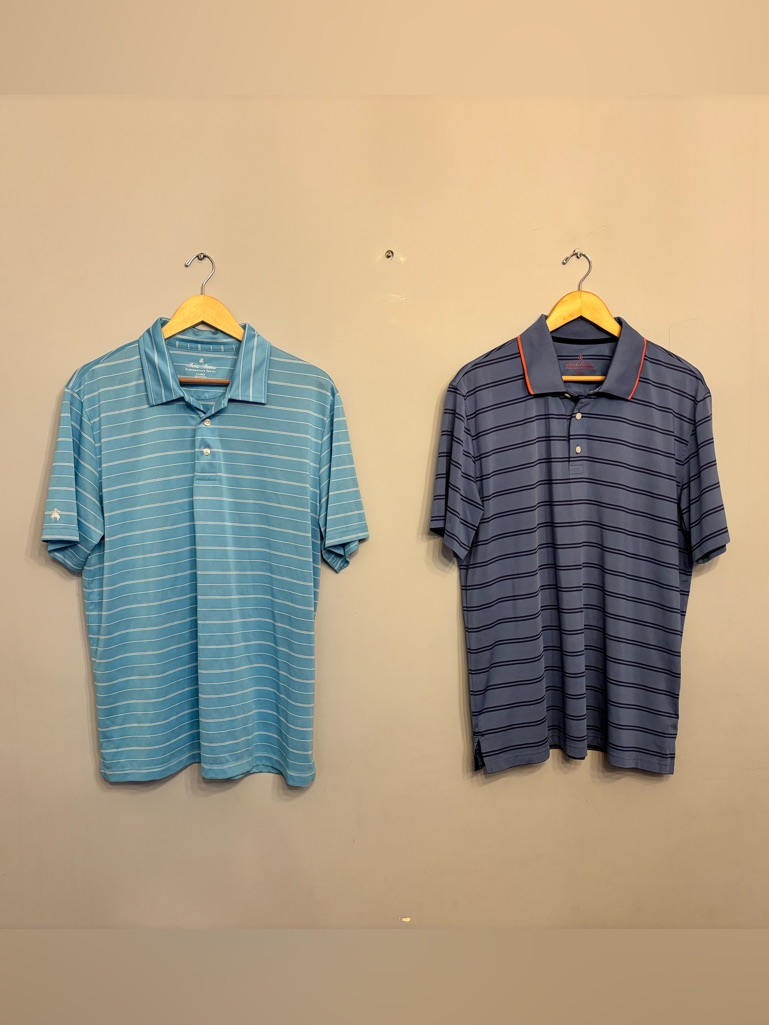 Brooks Brothers Performance Polo 2 Pack In Blue
